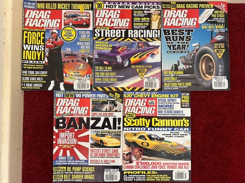 Vintage magazines drag racing - vintage,