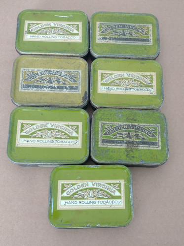 Old tobacco tins vintage - 7,
