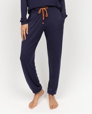 Cyberjammies Pyjmama Bottoms Modal Women Taylor Blue Jersey Super Soft PJ Pants