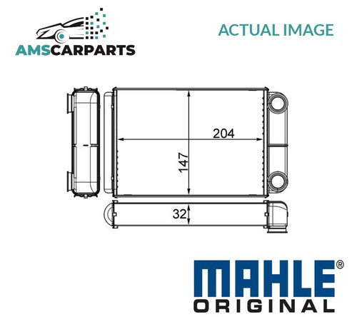 Heater radiator exchanger lhd - exchanger,