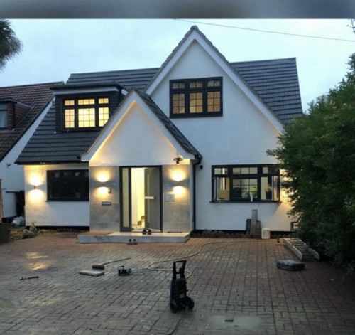 House renovation - house,