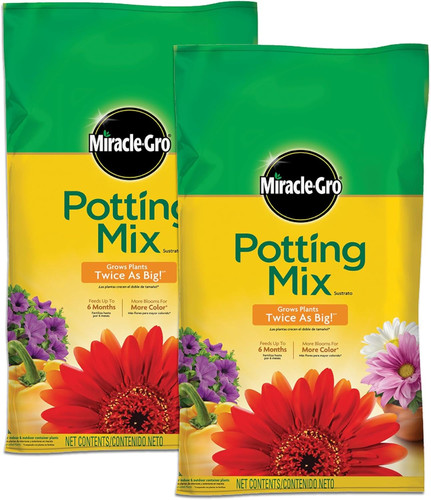 Miracle gro potting mix for - potting,