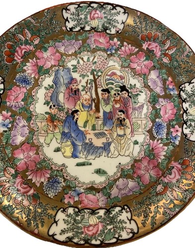 Vintage floral famille rose - vintage,