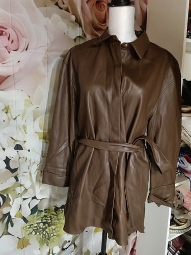 Primark brown faux leather - brown,
