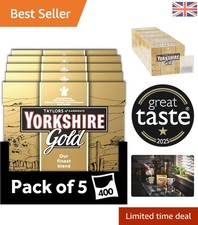 Yorkshire Gold Tea: 400  Black Tea Bags, Ethically Sourced & Delicious