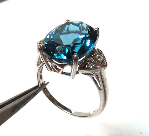 Womens blue topaz - topaz, sterling