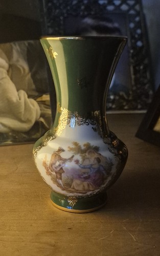 Limoges reine v27 - limoges, green