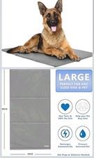 Petsol Large Cooling Mat for Dogs Cooling Mat, Waterproof,  Non Toxic ‎90 x 50cm