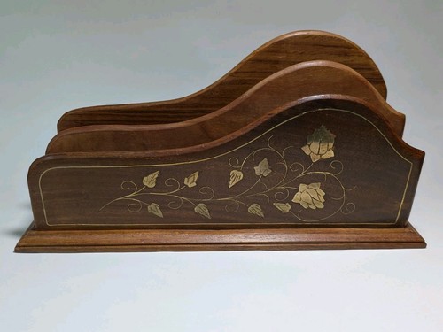 Vintage wooden letter rack - vintage,
