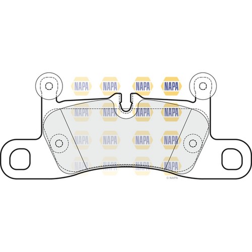 Brake pads set for - vw, touareg