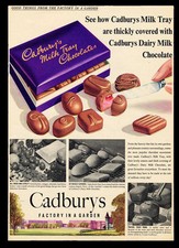 A3 - Retro Wall POSTER Print Art - CADBURYS MILK CHOCOLATE ADVERT 1950S - #1