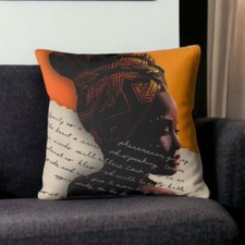 African Woman Painting on