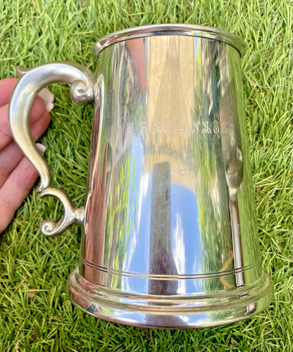 Harrods pewter tankard mug - pewter, tankard/mug