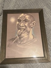 Peter Howson Signed Larsson Drawing