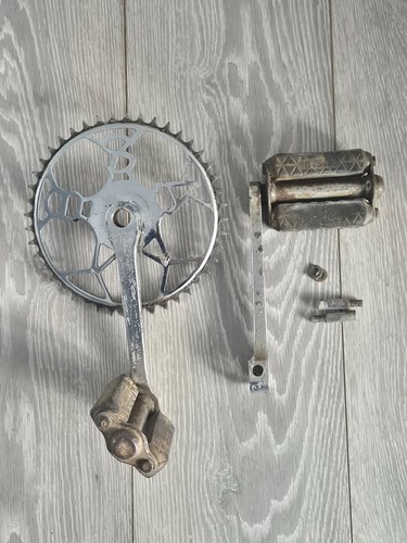 Vintage bsa bicycle - vintage, set