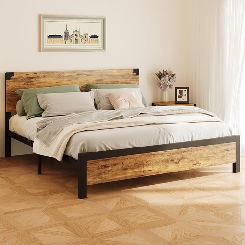 King size bed - frame, with