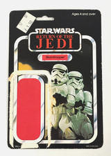 Vintage Palitoy Star Wars - 1983 - ROTJ 45C Card Back - Imperial Stormtrooper