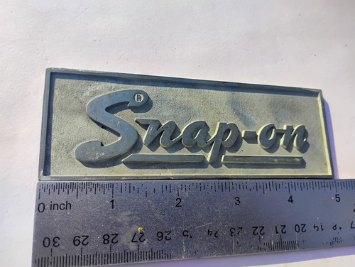 Used vintage snap tool box - snap-on,