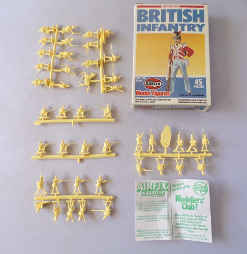 Airfix model figures - model,