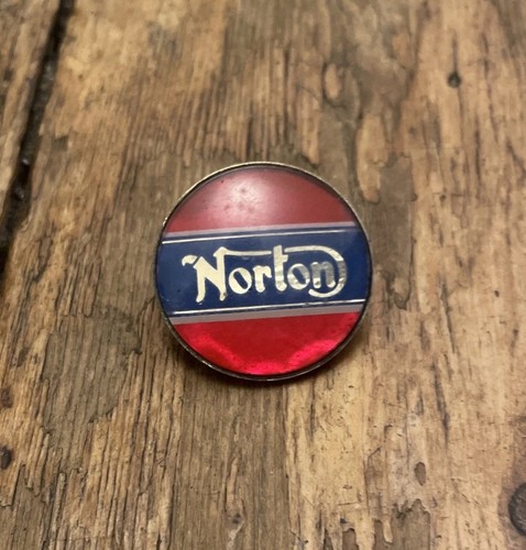 Norton vintage pin badge - pin, badge.