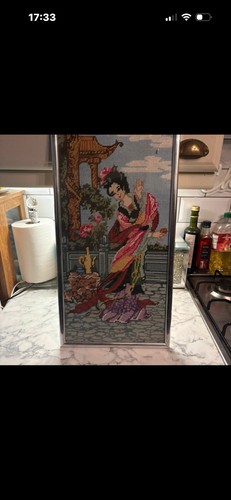 Vintage japanese geisha - vintage, cross