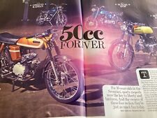 YAMAHA FS1-E HONDA SS50 SUZUKI AP50 CIMATTI KAIMAN MOTORCYCLE ARTICLE