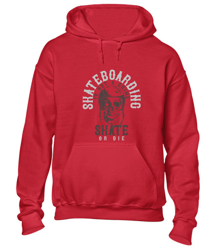 Skate die hoody hoodie - or,