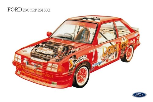 Ford escort 1600i - a3,