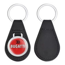 Bugatti PE Leather Keychain