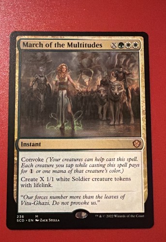 Mtg march the multitudes - march, of