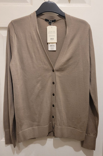 Beige cardigan uniqlo extra - beige,