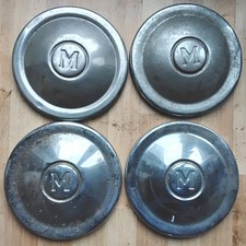 Morris Minor 9 Inch Hub Caps Wheel Trims Set of 4 FREE UK POST 3