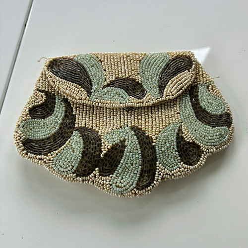 Vintage beaded geometric - vintage,
