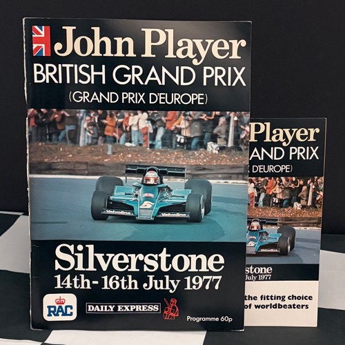 1977 british silverstone f1 - british, gp