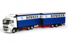 Tekno Modern Truck British Collection No 113 VOLVO FH Curtain BOWKER TRANSPORT