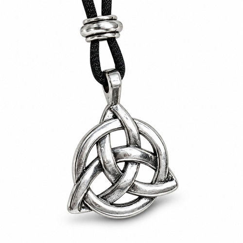 Triquetra necklace celtic knot - celtic,