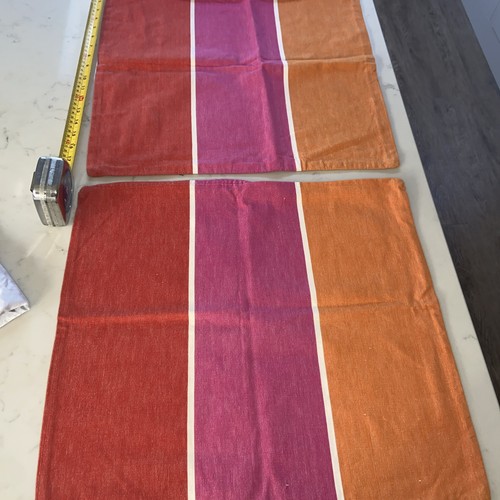 Cushion covers thick strips - cushion,