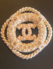 VTG EARLY CHANEL STYLE CC LOGO