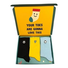 3 Pairs Embroidered Animal