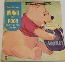 'Winnie the Pooh - Hunting for Honey' illus Disney Playmate Book 1st UK ed 1965