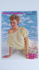 RICHARD POPPLETON 2118 SWEATER KNITTING PATTERN ♡