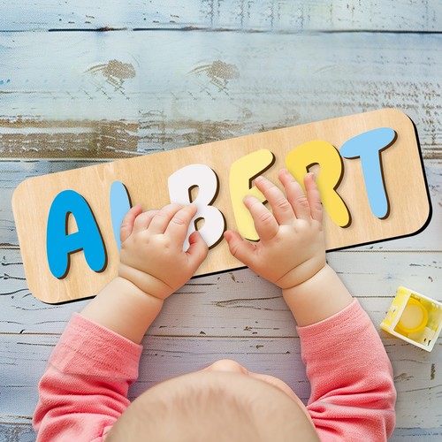 Personalised wooden children - wooden, children's