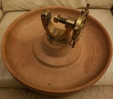 Vintage 1970 Brass Ships Wheel