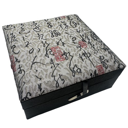 Oriental wooden jewellery box - oriental,