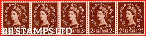 543a s37l red brown - 2d., red-brown