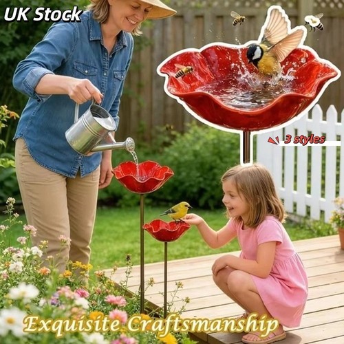 Handmade metal flower garden - handmade,