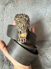 Rare Diesel Men Belt Dragon