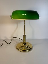 Vintage brass banker desk - vintage, banker's