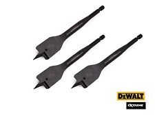 DEWALT  25mm x 152mm 1/4" Hex Impact Driver Rated Flat Wood Drill Bit DT4771
