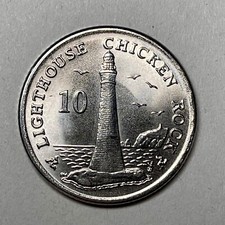 Isle of Man 10p pence Chicken